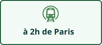 à 2h de Paris en train